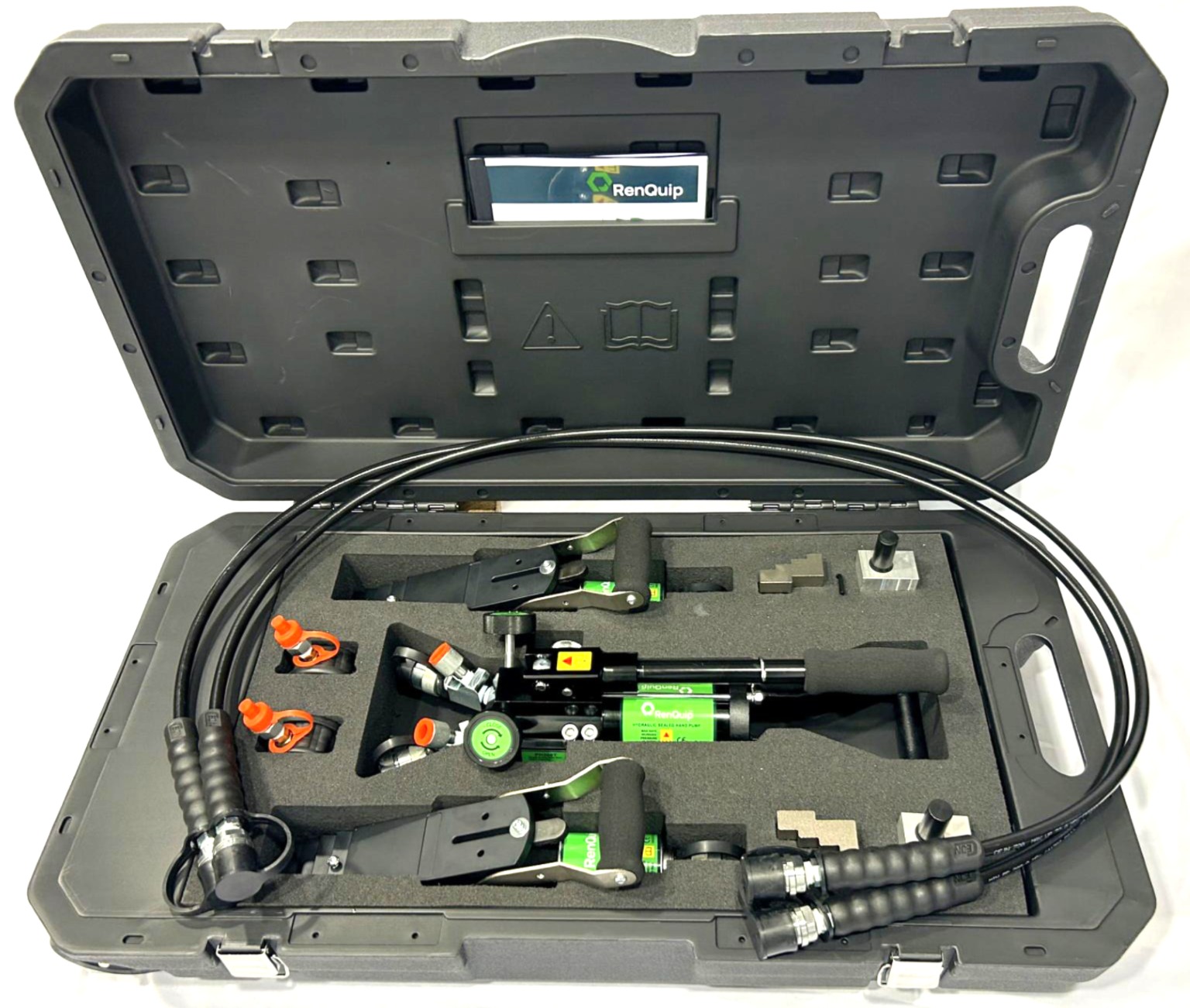 WJ19M - Hydraulic Lifting Wedge Jack Twin Tool and Pump Kit - Image 5