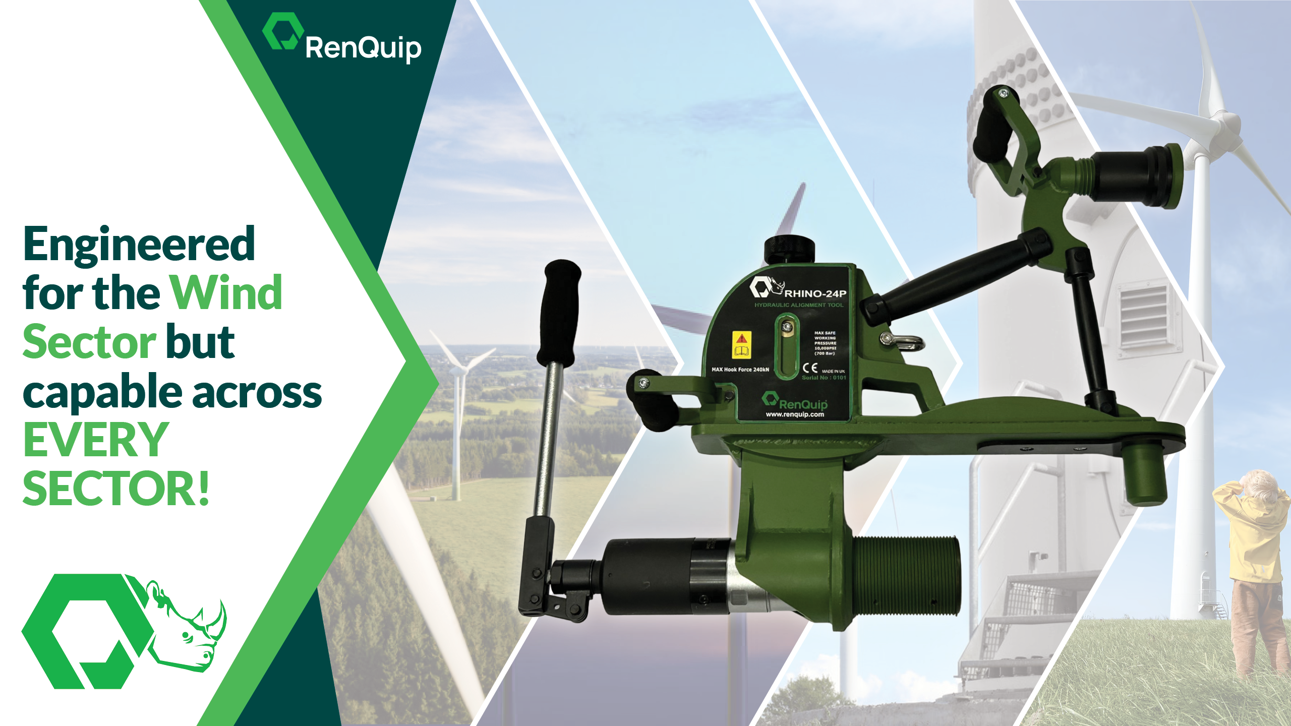 RHINO-24P Wind Tower Alignement Tool